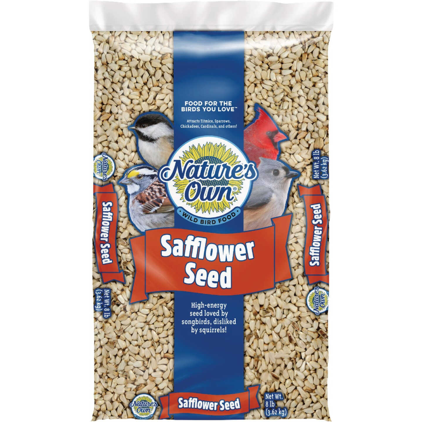 Nature's Own 8 Lb. Safflower Bird Seed Image 1