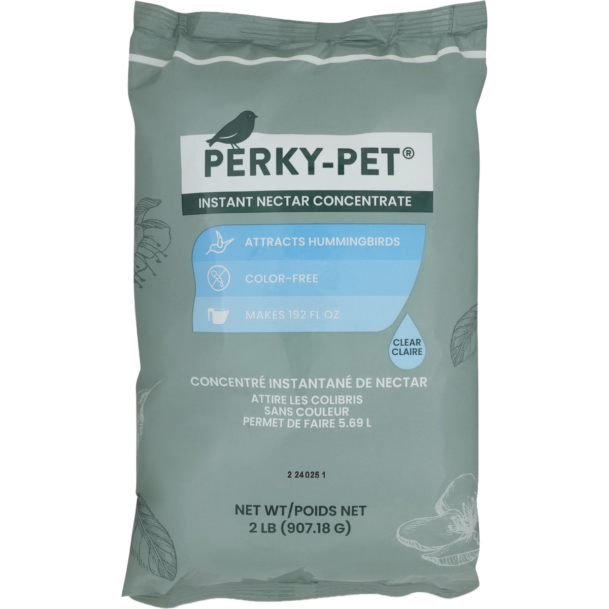 Perky-Pet 2 Lb. Concentrate Clear Powder Hummingbird Nectar