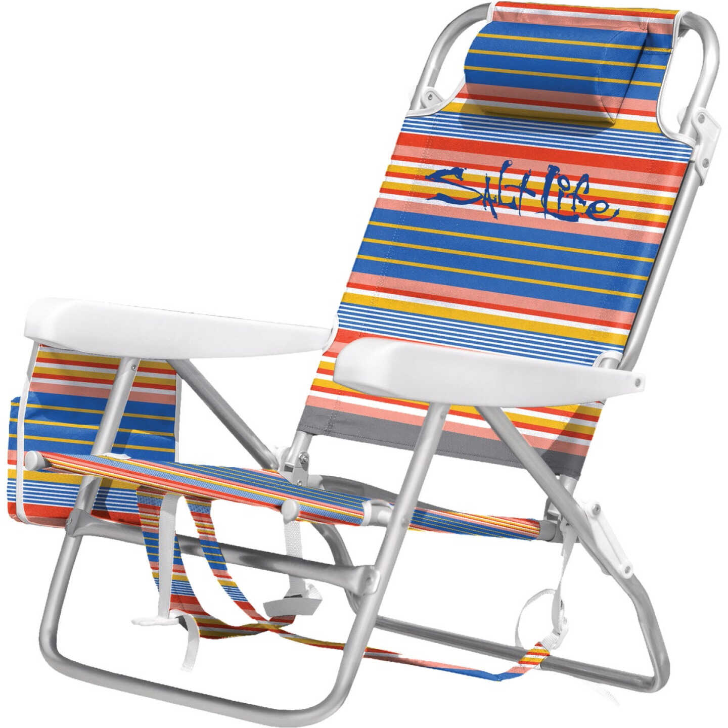 Salt Life 5-Position Deluxe Backpack Beach Chair Image 1