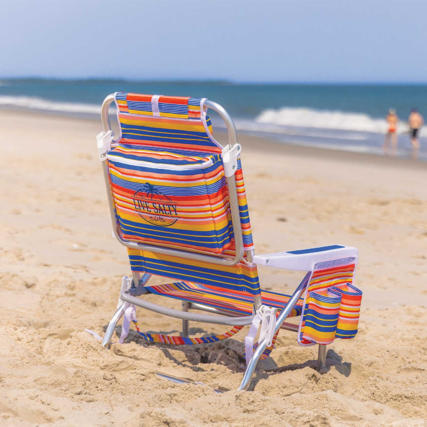 Salt Life 5-Position Deluxe Backpack Beach Chair Image 4