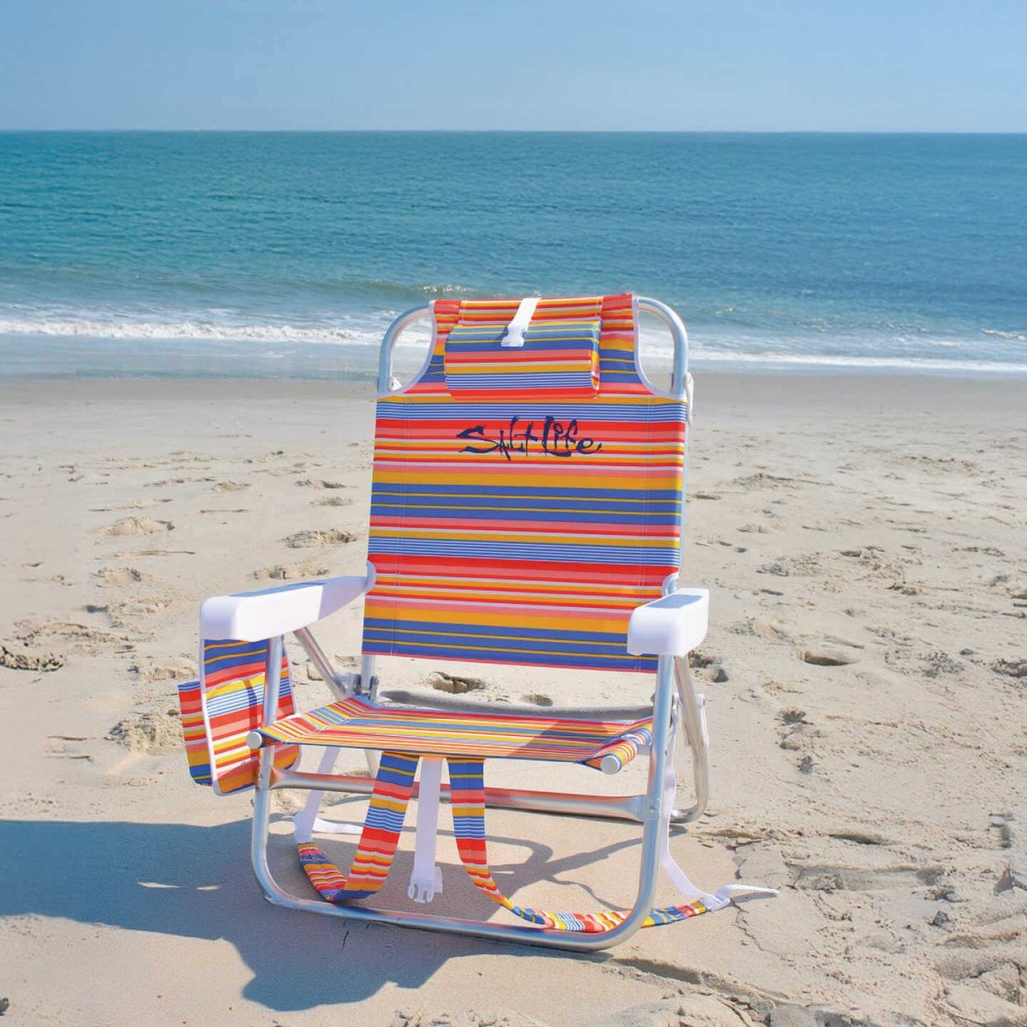 Salt Life 5-Position Deluxe Backpack Beach Chair Image 3