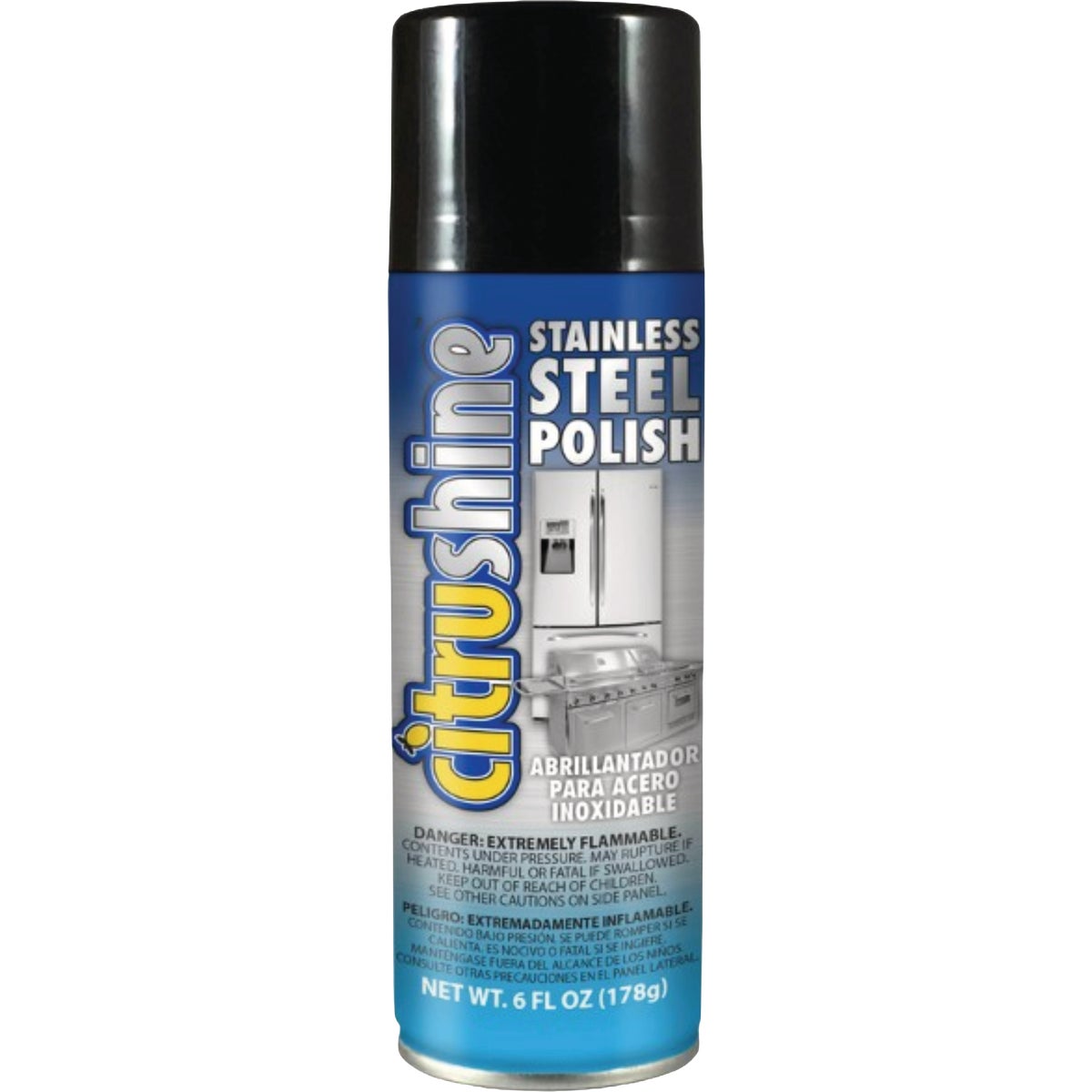 CitruShine 6 Oz. Aerosol Spray Stainless Steel Polish
