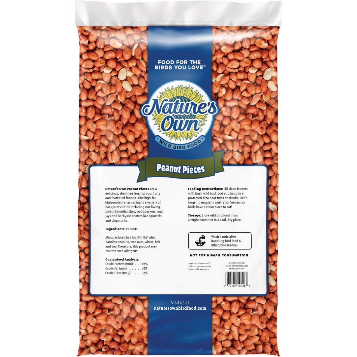 Nature's Own 8 Lb. Peanut Pieces Image 2