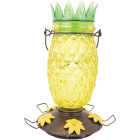 Perky Pet 28 Oz. Glass Top Fill Pineapple Hummingbird Feeder Image 1