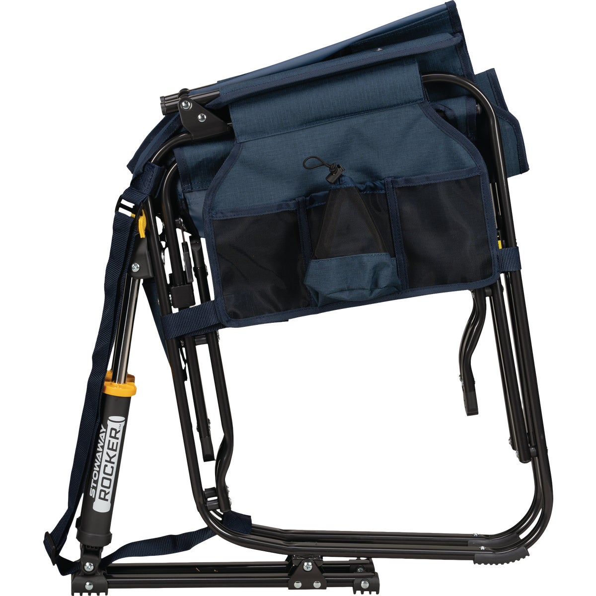 GCI Outdoor Stowaway Heather Indigo Folding Rocker Image 4