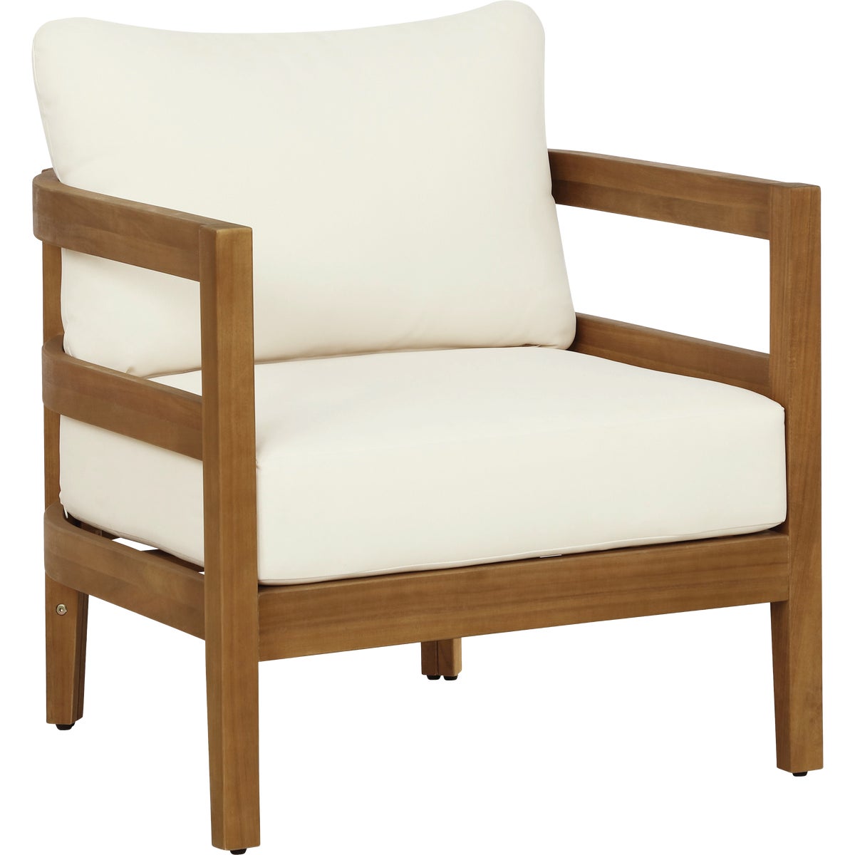 Linon Cape May Wood Club Chair Image 1