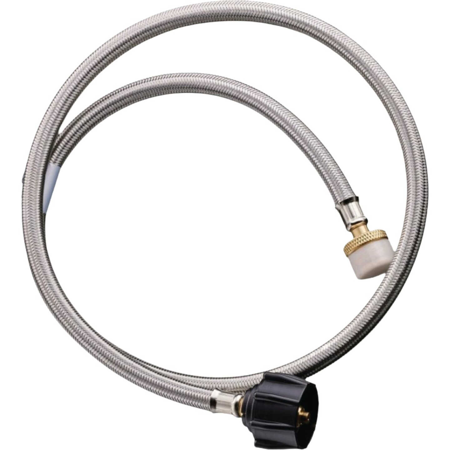 Mr. Bar-B-Q Universal Fit Stainless Steel Hose & Adaptor Image 1