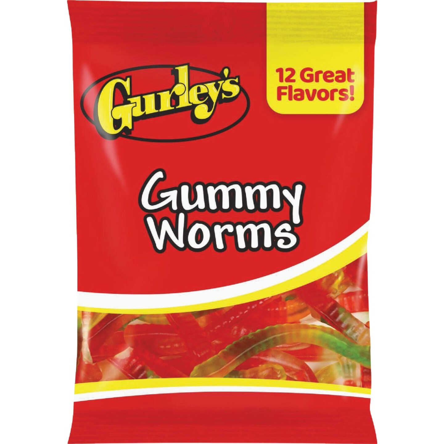 Gurley's 4.5 Oz. Gummy Worms Image 1