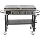 Pit Boss 4-Burner Black 62,000 BTU 749 Sq. In. Outdoor LP Gas Griddle Image 4