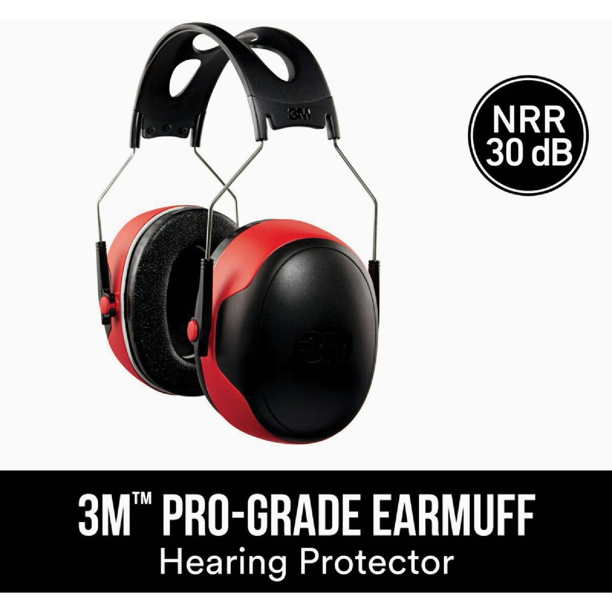 3M Pro-Grade 30 dB NRR Earmuff Image 2