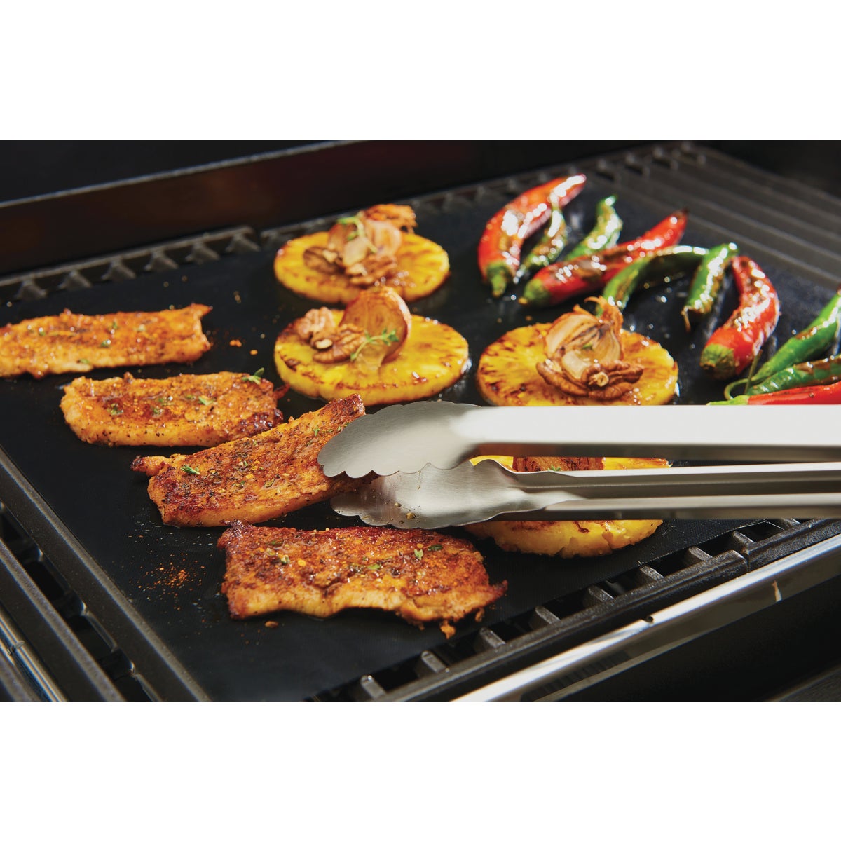 GrillPro 15.75 In. W. x 13 In. L. Non-Stick Cooking Mat (2-Pack) Image 2