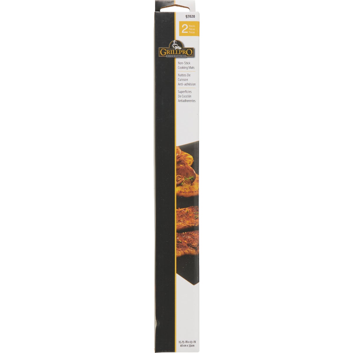 GrillPro 15.75 In. W. x 13 In. L. Non-Stick Cooking Mat (2-Pack) Image 3