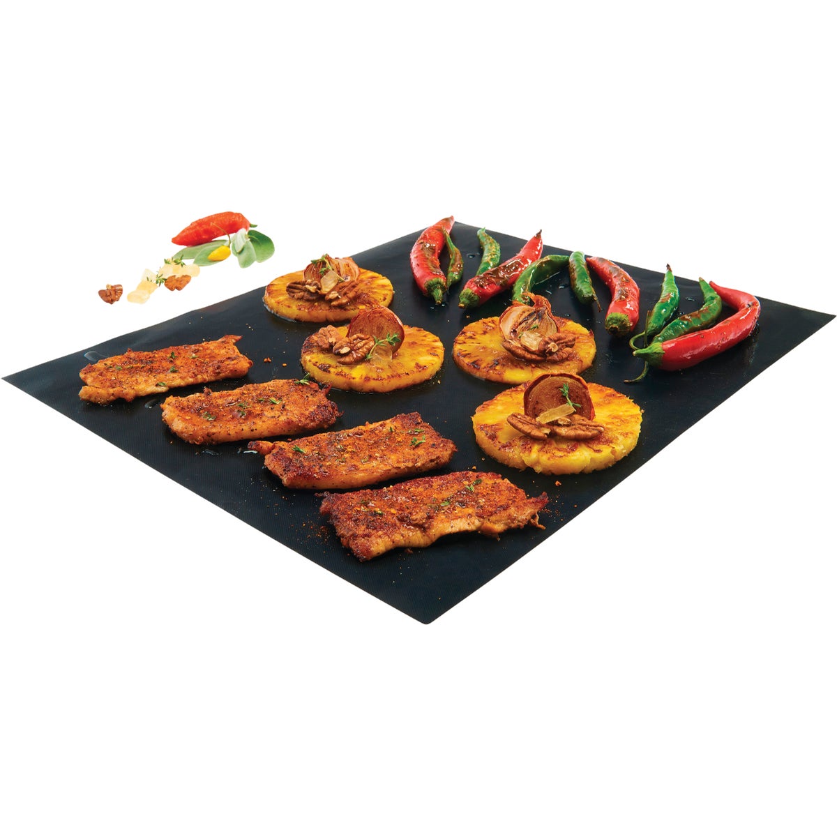 GrillPro 15.75 In. W. x 13 In. L. Non-Stick Cooking Mat (2-Pack) Image 4