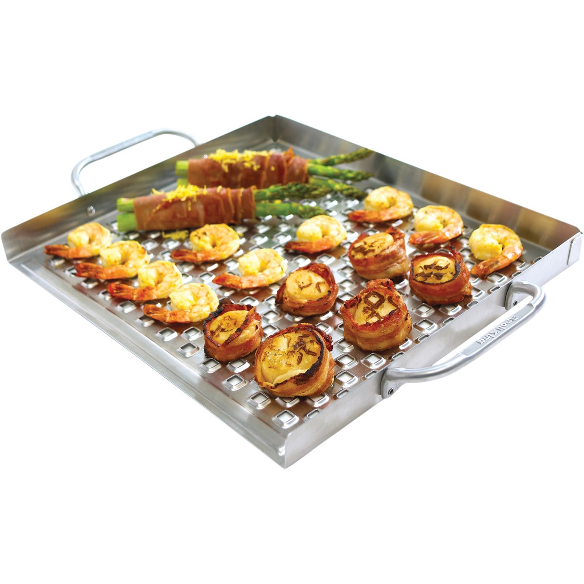 Broil King Imperial 15.5 In. W. x 13 In. L. Stainless Steel Flat Grill Topper Tray Image 4