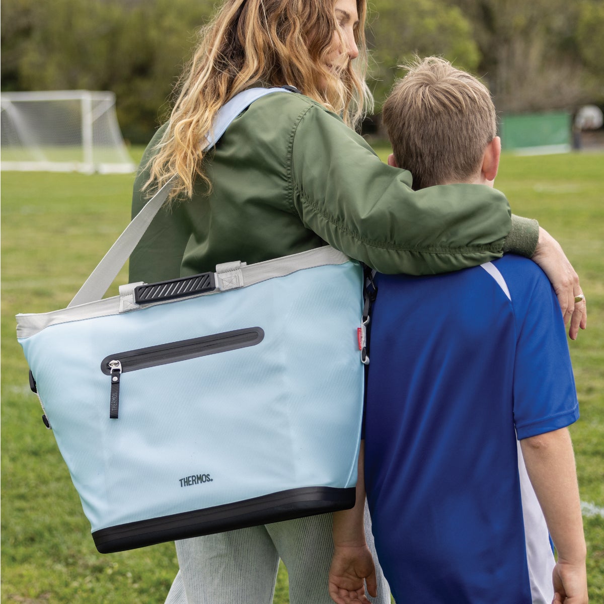 Thermos 30-Can Soft Side Cooler, Glacier Image 3