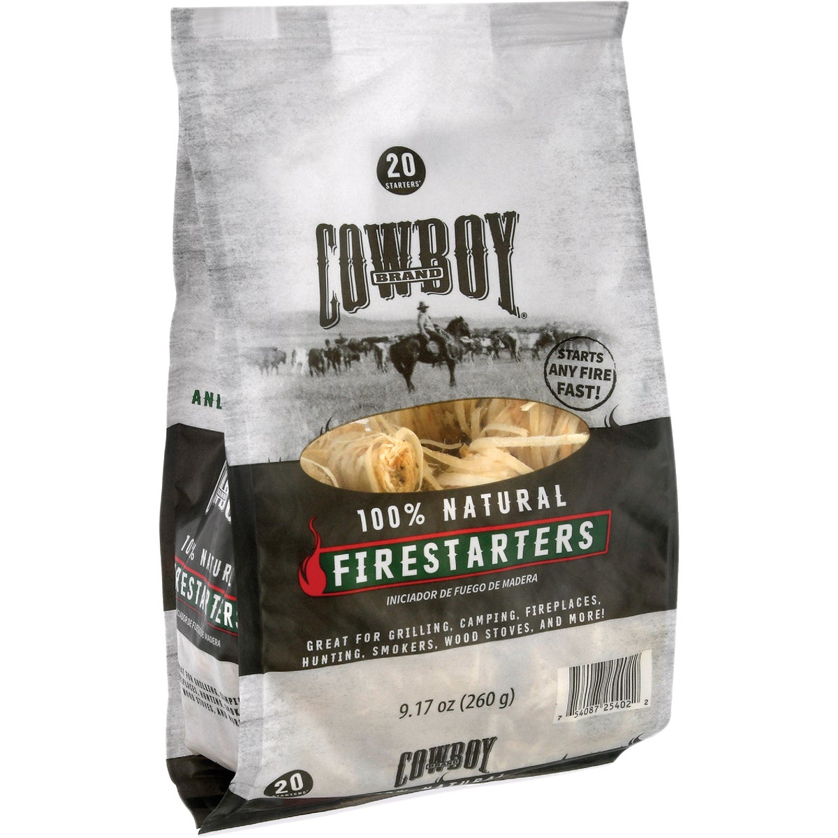Cowboy Odorless All Natural Fire Starter (18-Pack) Image 2