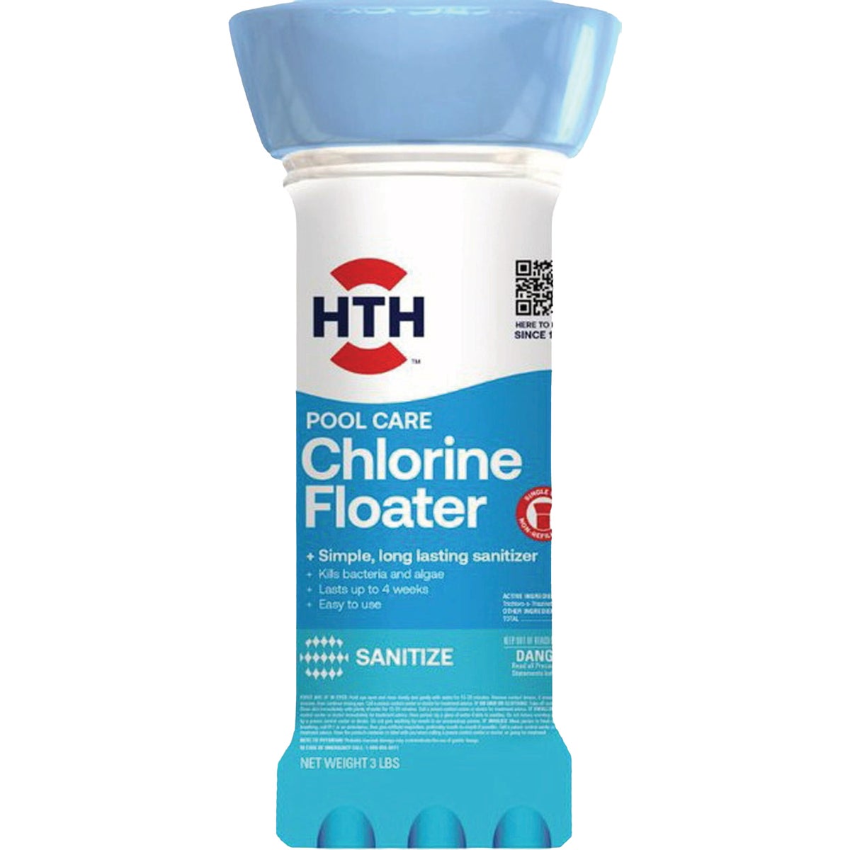 HTH Pool Care 3 Lb. Chlorine Floater