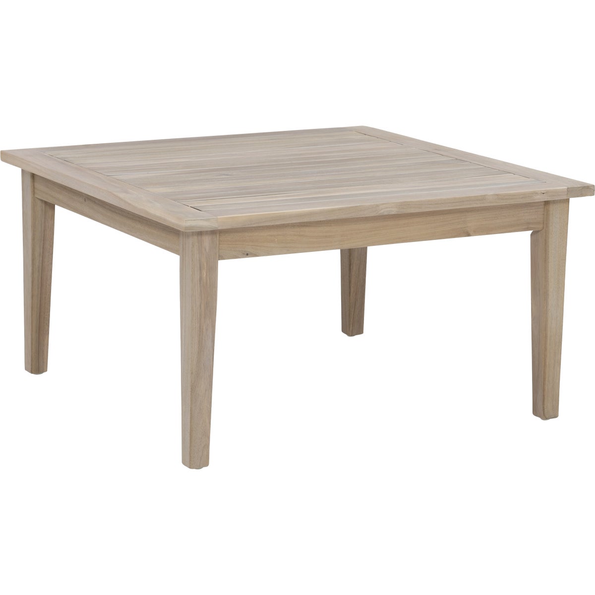 Linon Svana 31.5 In. W. Square Natural Acacia Wood Coffee Table Image 1