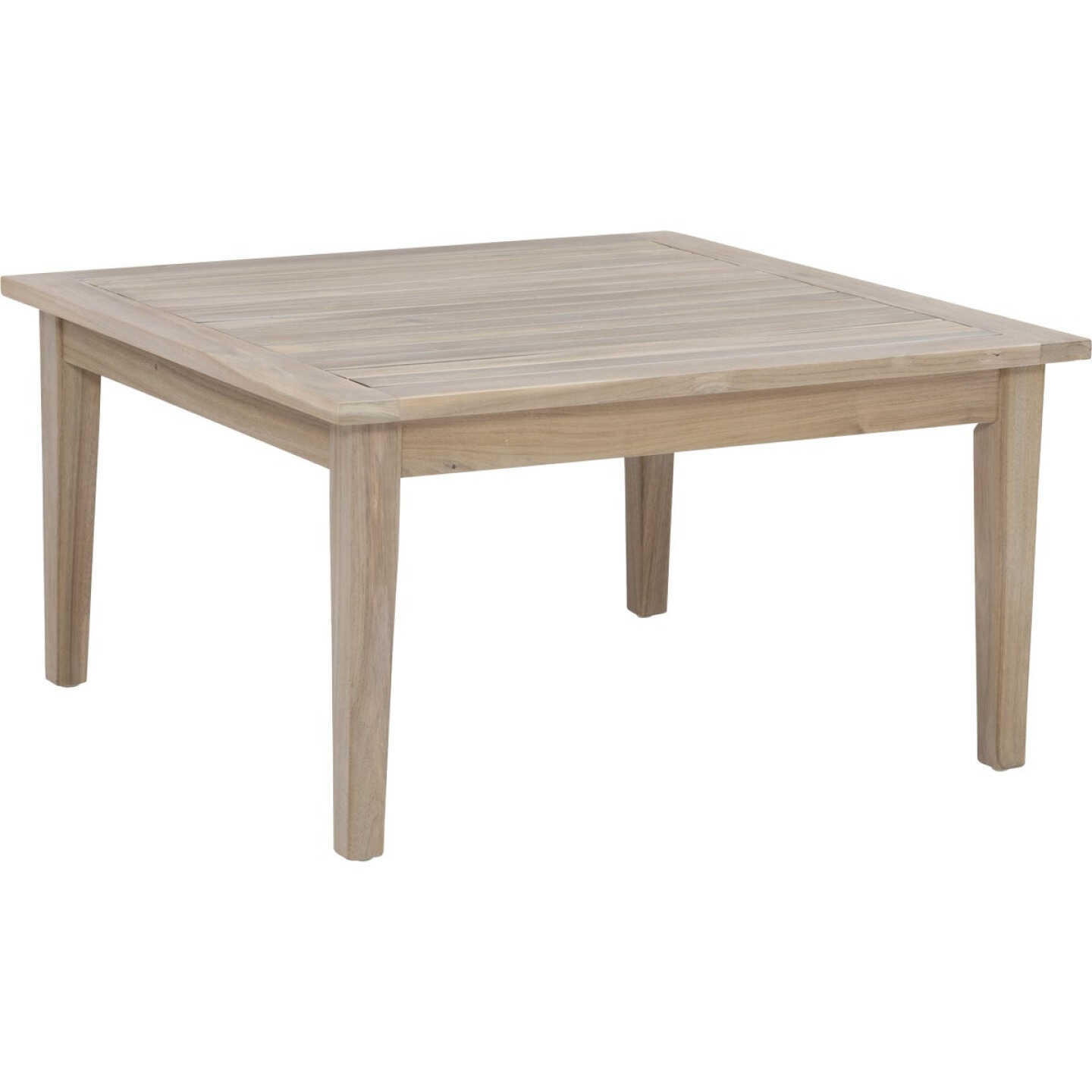Linon Svana 31.5 In. W. Square Natural Acacia Wood Coffee Table Image 1