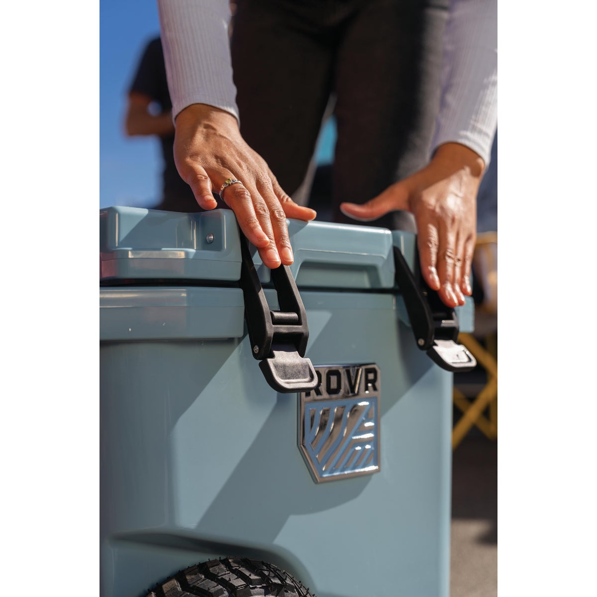 RollR 30 Qt. Wheeled Hard Cooler, South Pacific Image 2