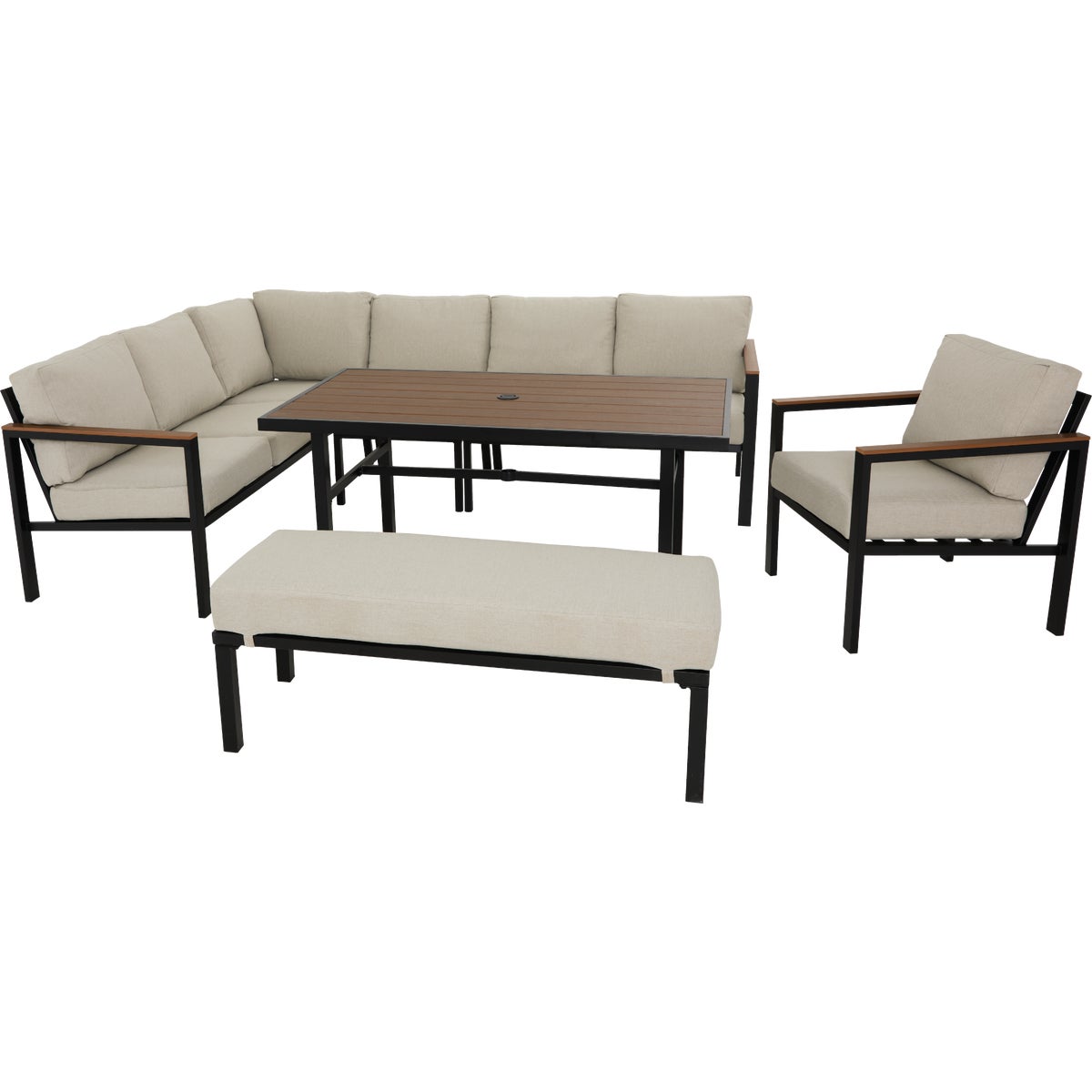 Stylebuilt 7-Piece Outdoor Sectional Set
