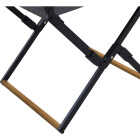 Sunjoy Heavy-Duty Steel Textilene Charcoal Folding Chair Image 6