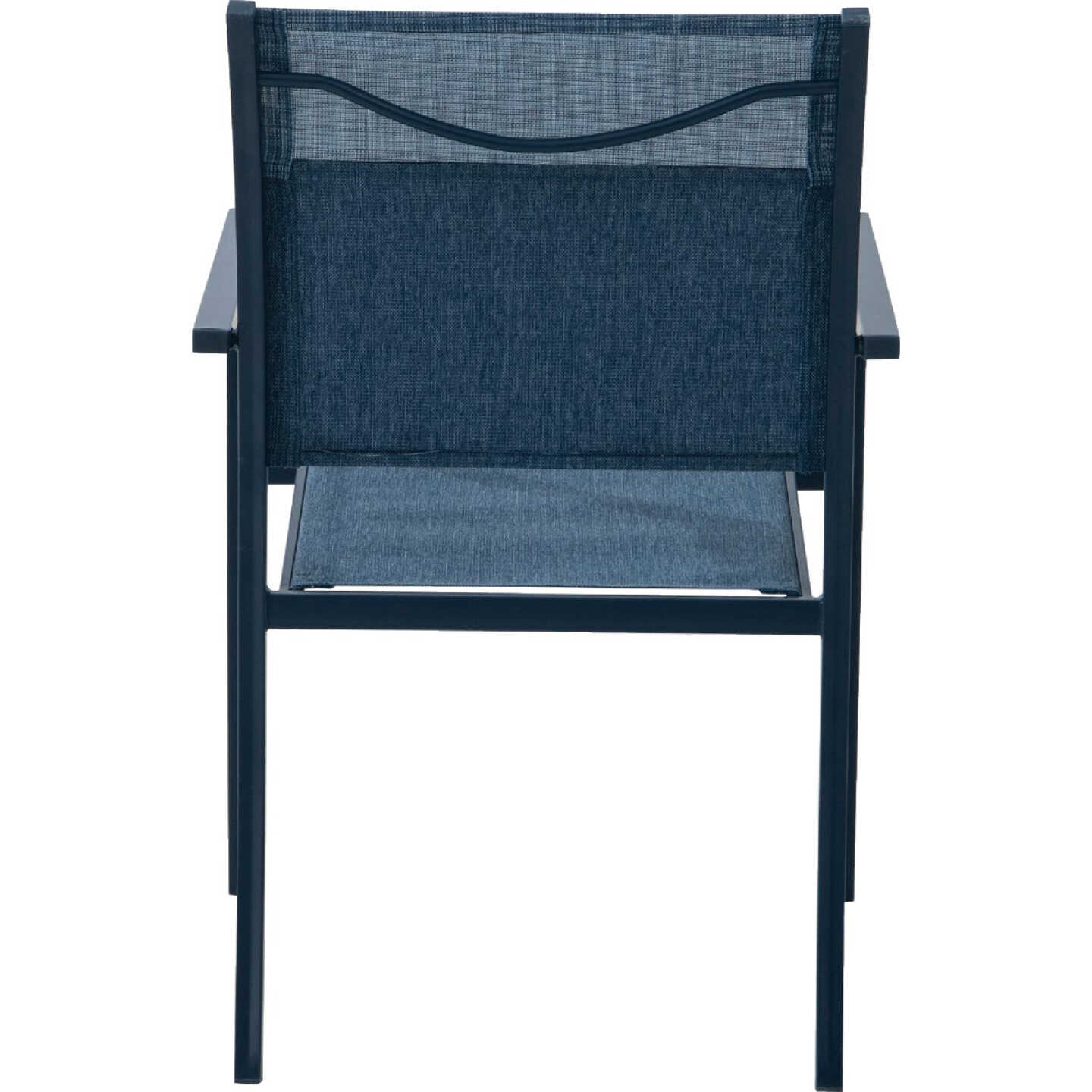Heavy Duty Steel Blue Sling Chair Image 4