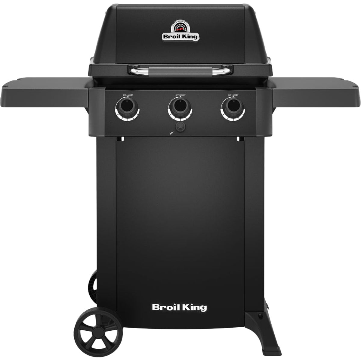 Broil King Gem 310 3-Burner Black 24,000 BTU LP Gas Grill