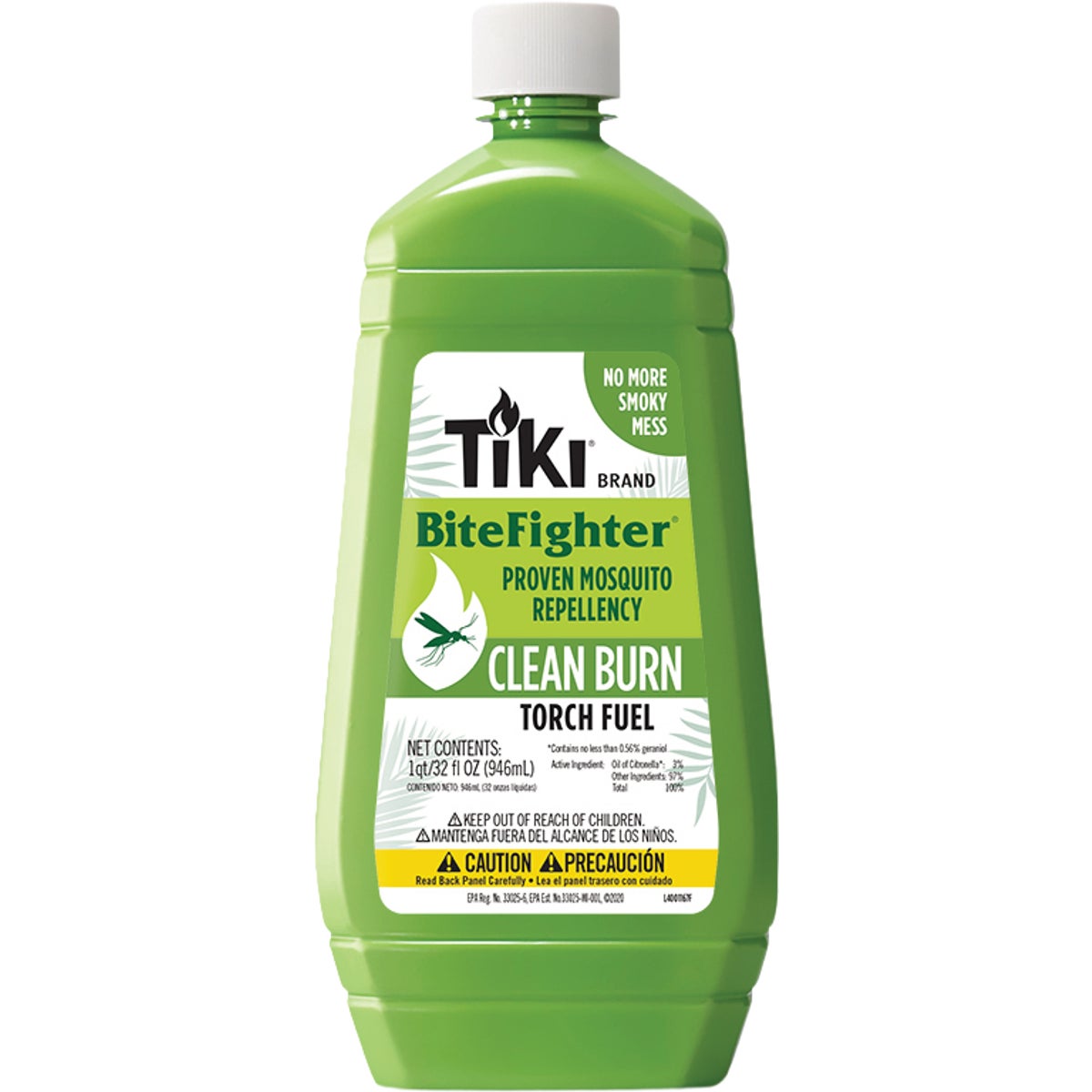 TIKI Clean Burn BiteFighter 32 Oz. Torch Fuel