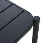Sunjoy 33 In. Square Heavy-Duty Black Steel Cocktail Table Image 3