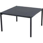 Sunjoy 33 In. Square Heavy-Duty Black Steel Cocktail Table Image 1