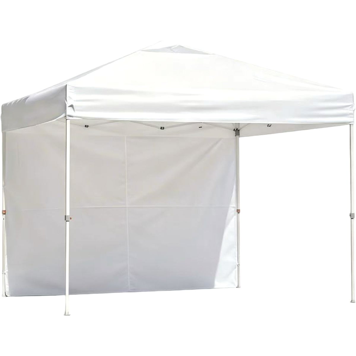 Common Goods 10 Ft. x 10 Ft. White Pop-Up Canopy with Straight Leg Image 1