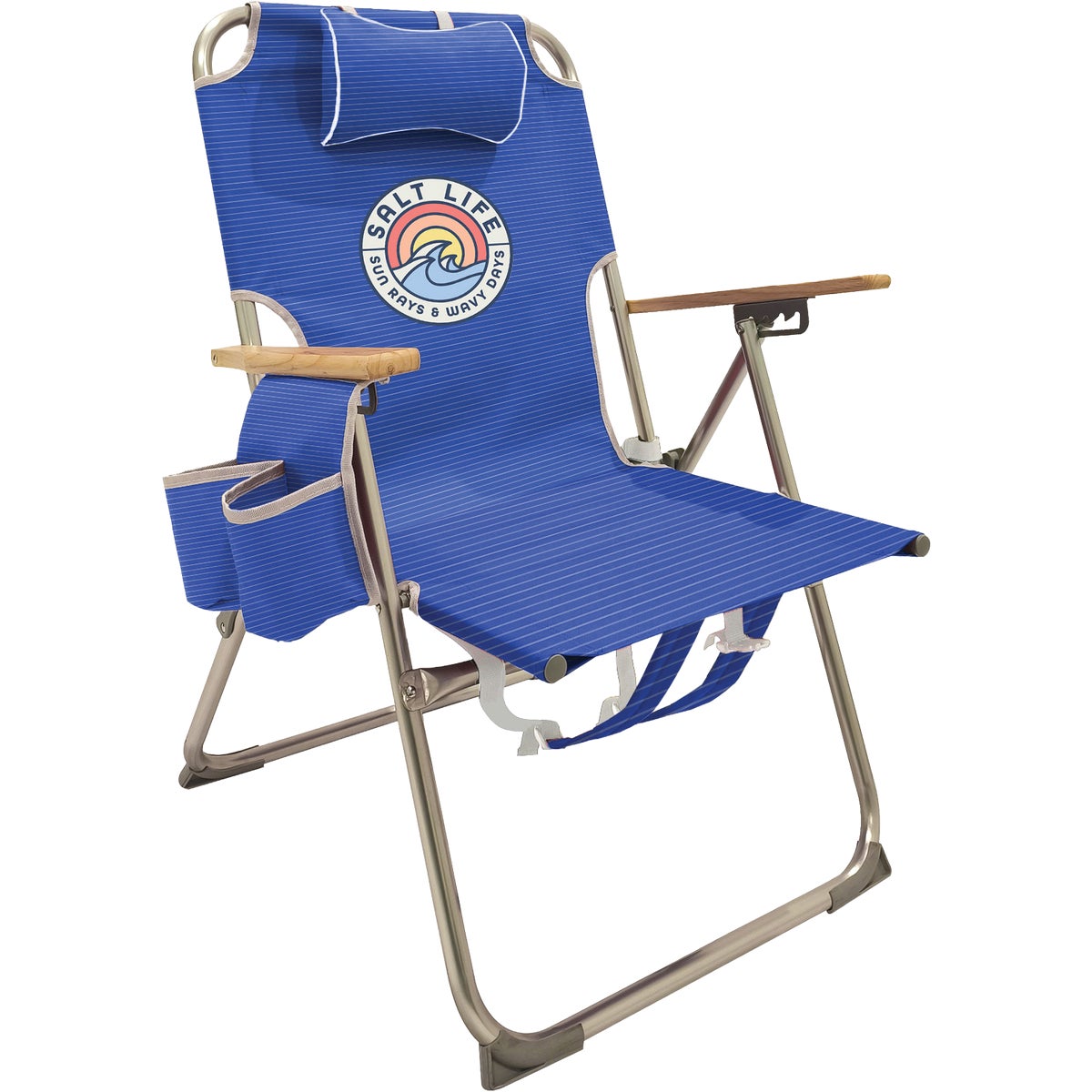 Salt Life 4-Position High Seat Back Pack Beach Chair