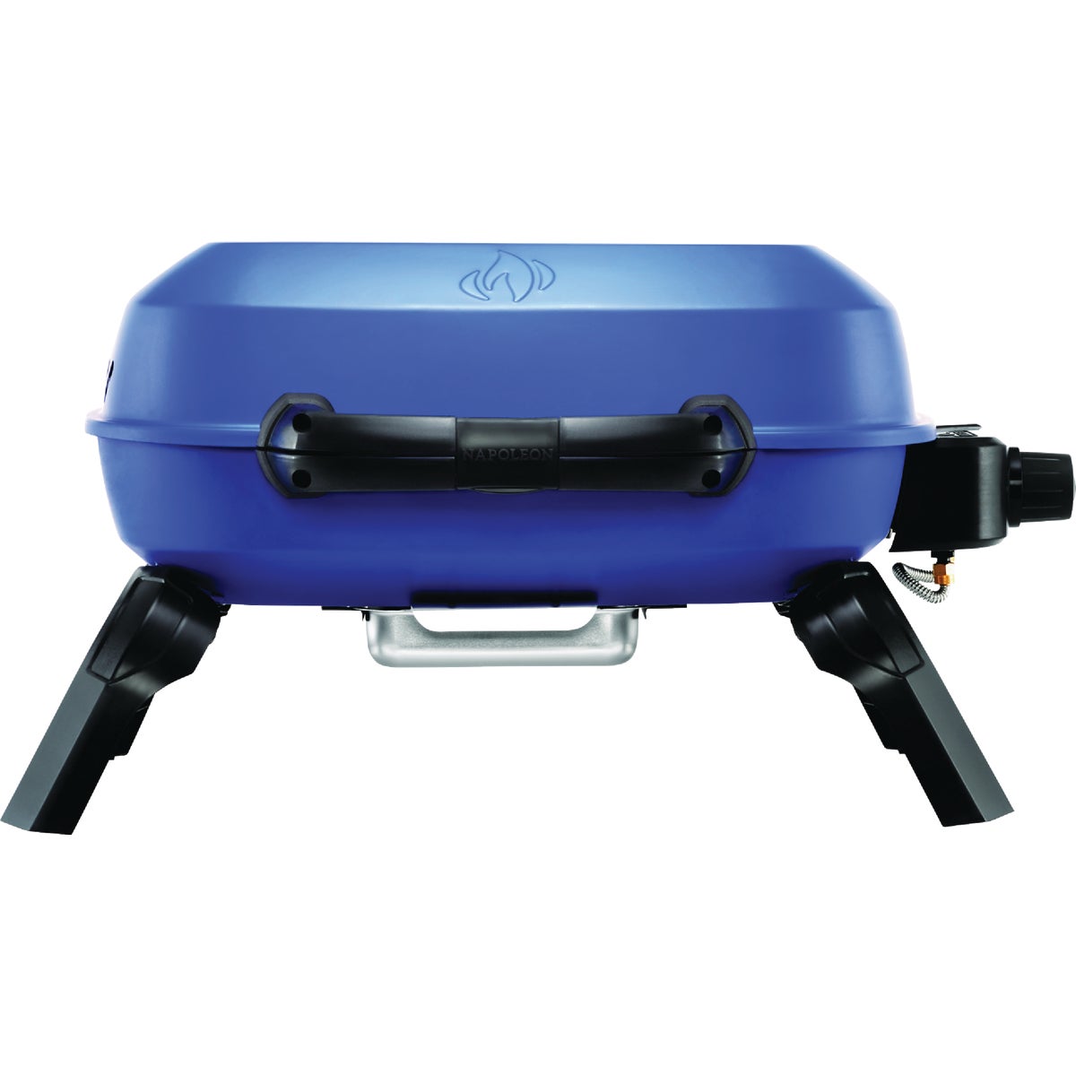 Napoleon TravelQ 240 Portable Propane Gas Grill, Blue Image 1