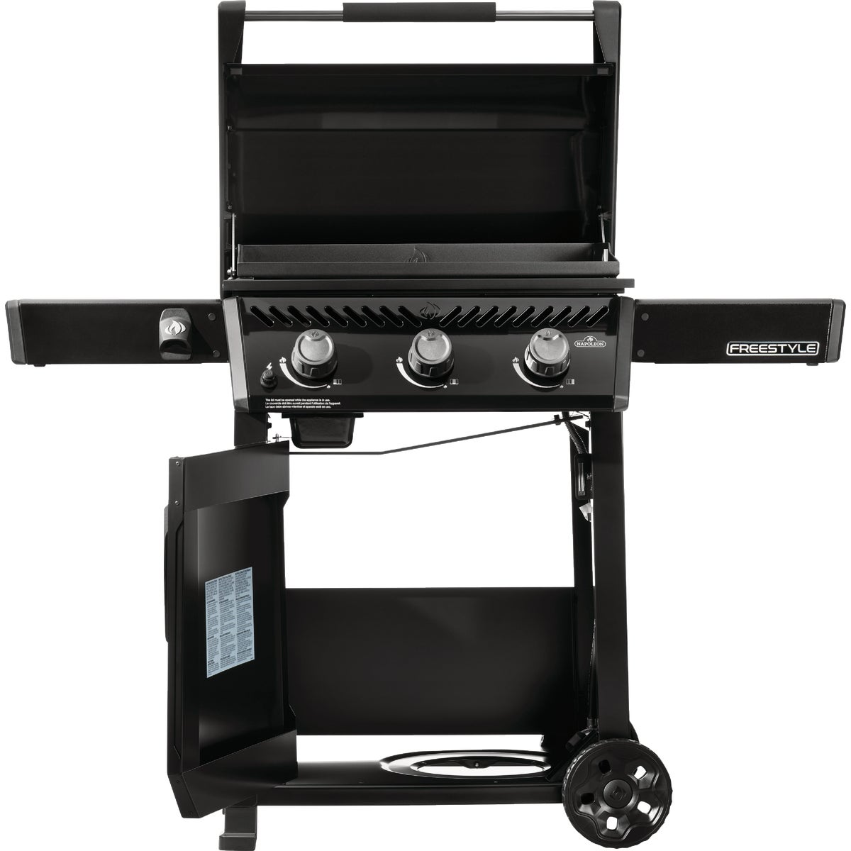 Napoleon Freestyle 24 In. 3-Burner Pre-Seasoned Non-Stick Natural Gas Griddle Image 4