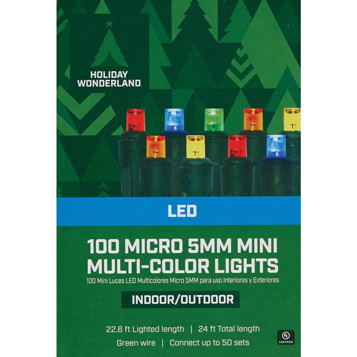 Home Impressions Multi 100-Bulb Micro 5MM Mini LED Light Set Image 2
