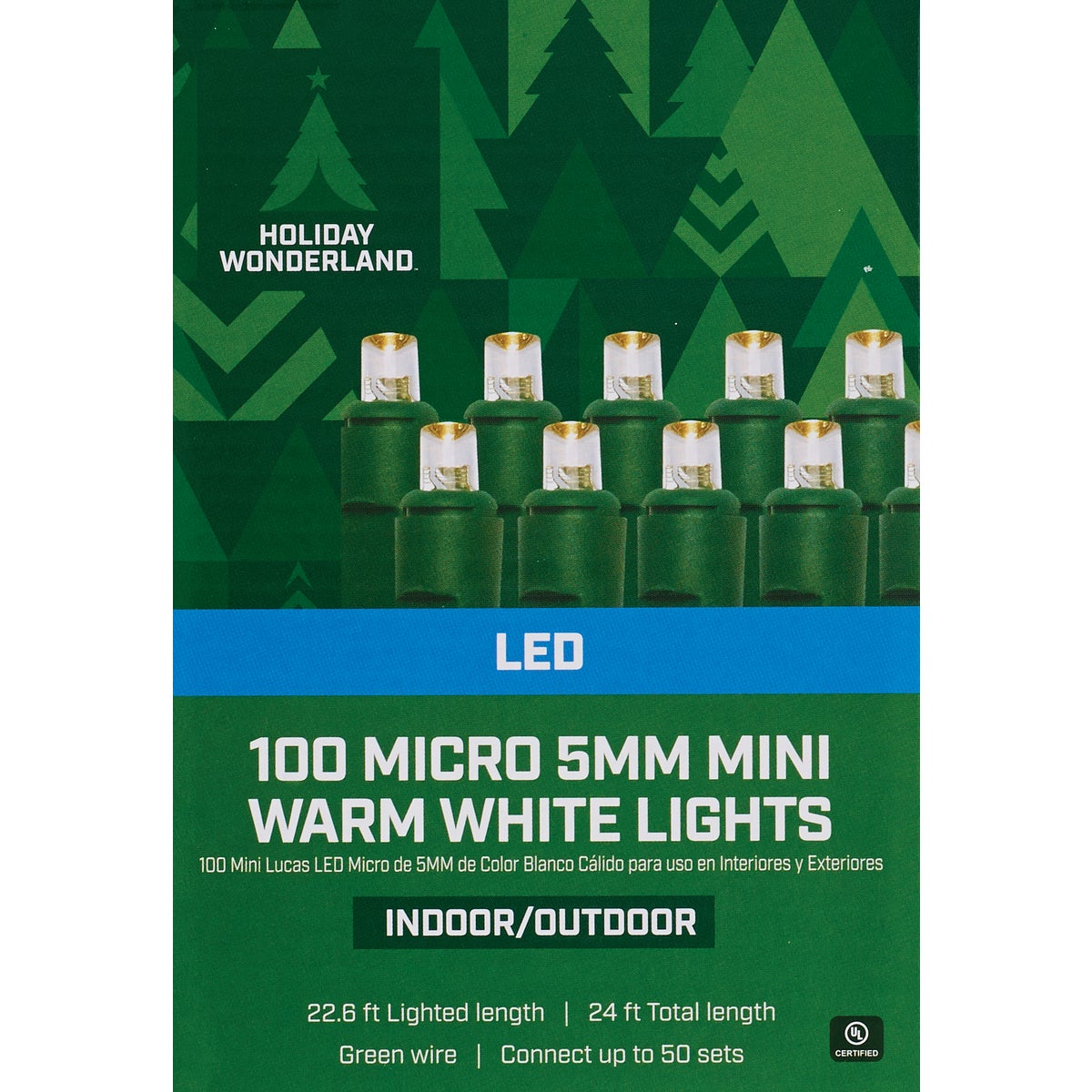 Home Impressions Warm White 100-Bulb Micro 5MM Mini LED Light Set Image 2
