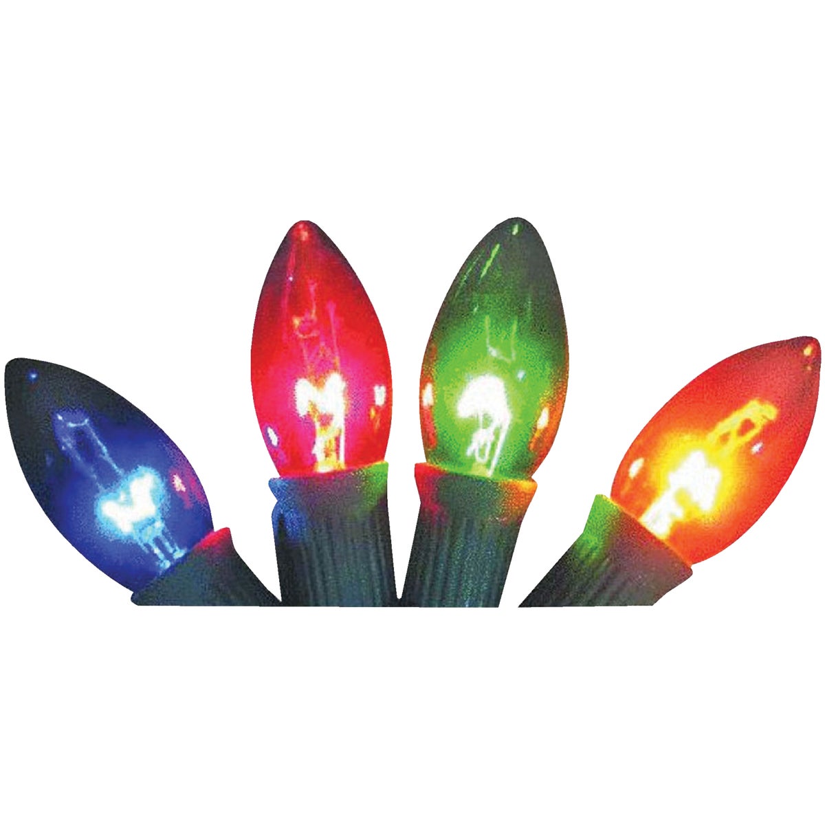 Home Impressions Transparent Multi 25-Bulb C9 Incandescent Light Set Image 1