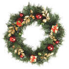 24" BALL PRESENT WREATH Image 1