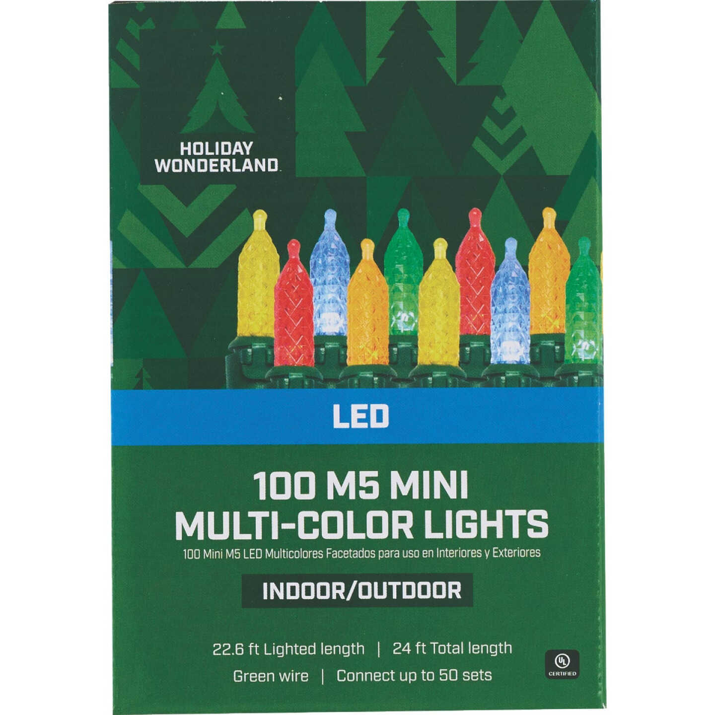 Home Impressions Multi 100-Bulb Faceted M5 Mini LED Light Set Image 2