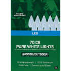 Home Impressions Pure White 70-Bulb C6 LED Light Set Image 2