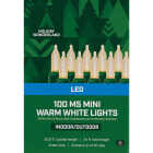 Home Impressions Warm White 100-Bulb Faceted M5 Mini LED Light Set Image 2