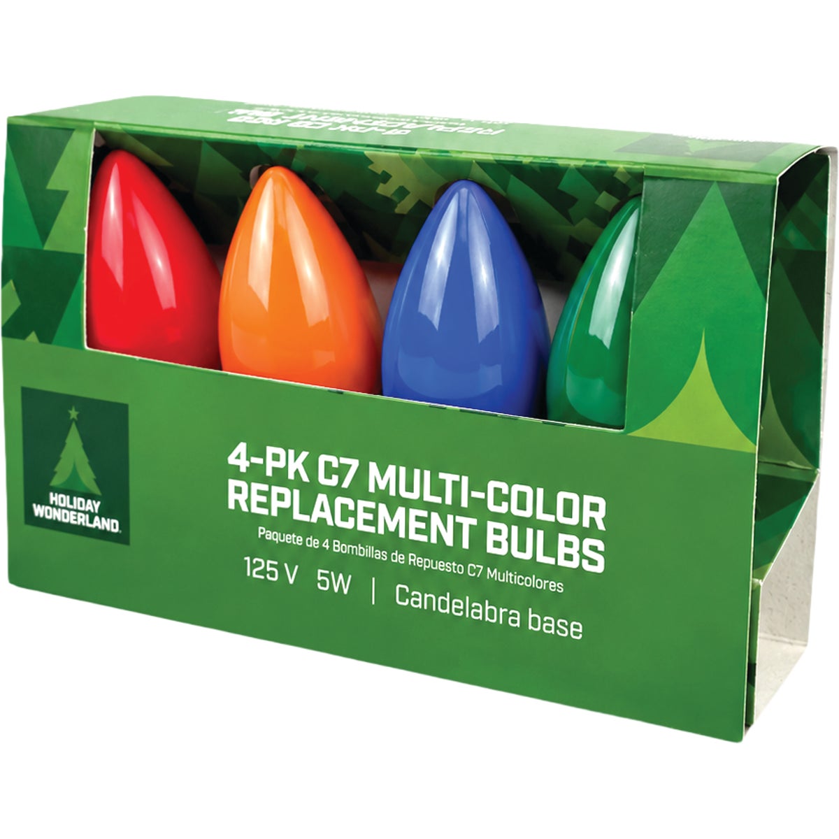Home Impressions C7 Multi Ceramic 125V Replacement Light Bulb (4-Pack) Image 3