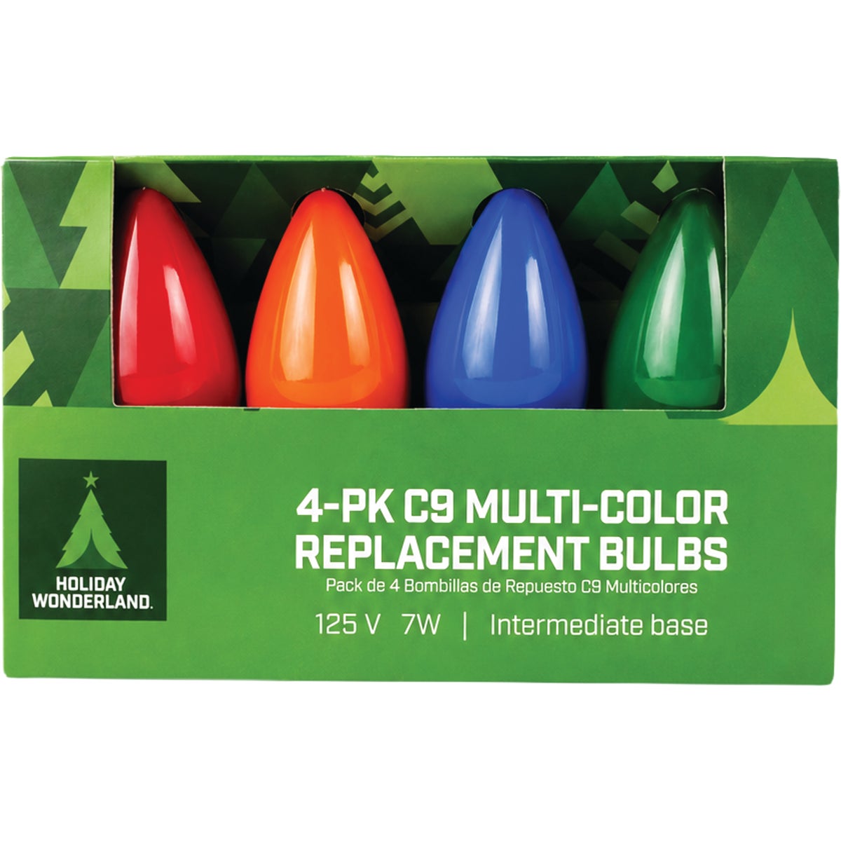 Home Impressions C9 Multi Ceramic 125V Replacement Light Bulb (4-Pack) Image 2