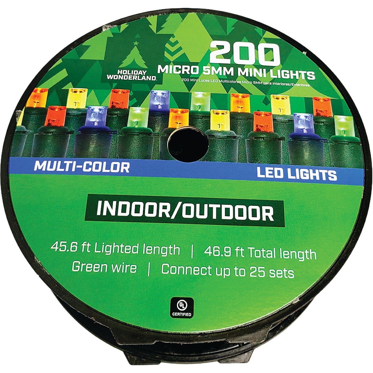 Home Impressions Multi 200-Bulb Micro 5MM Mini LED Light Set Image 3