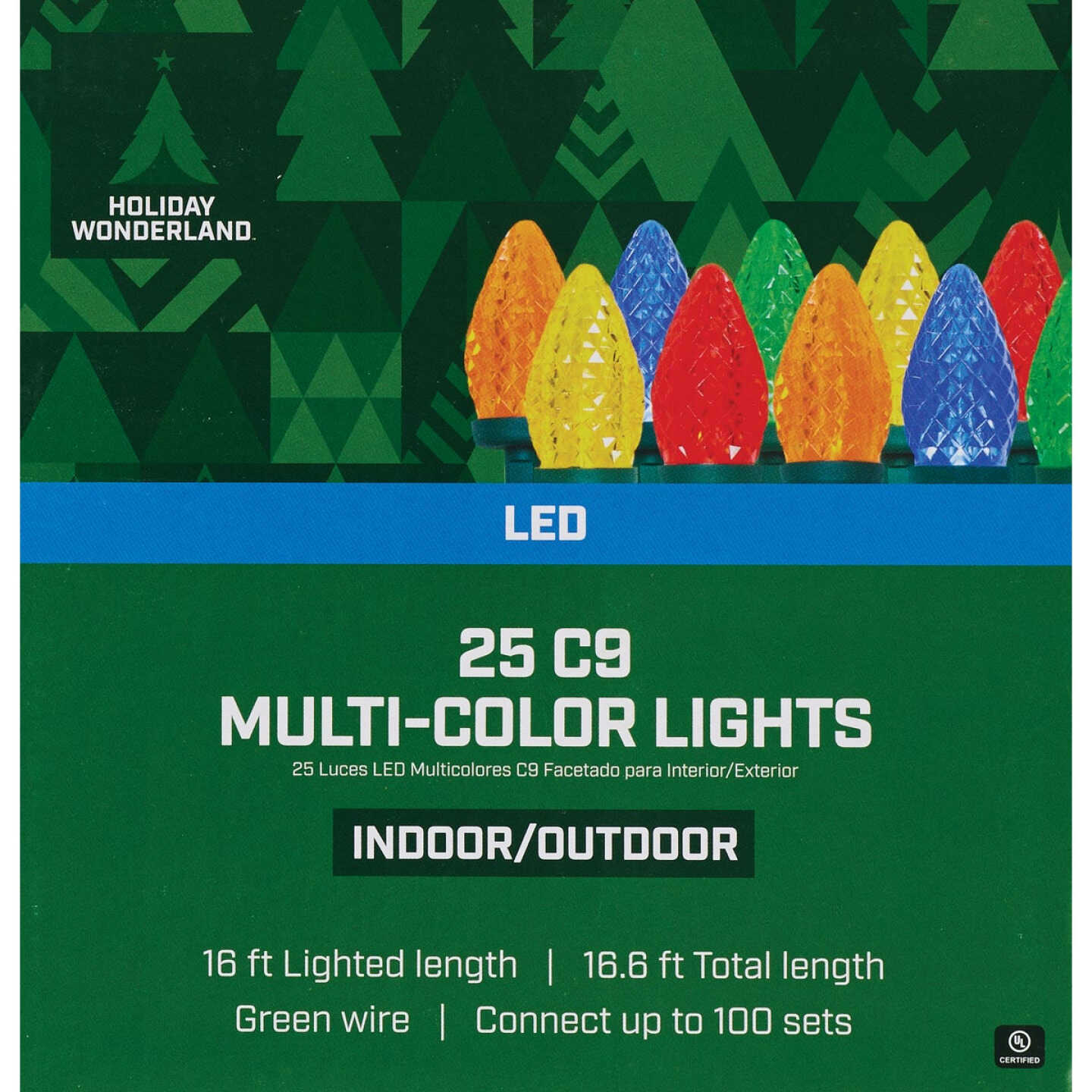 Home Impressions Multi 25-Bulb C9 LED Light Set Image 2