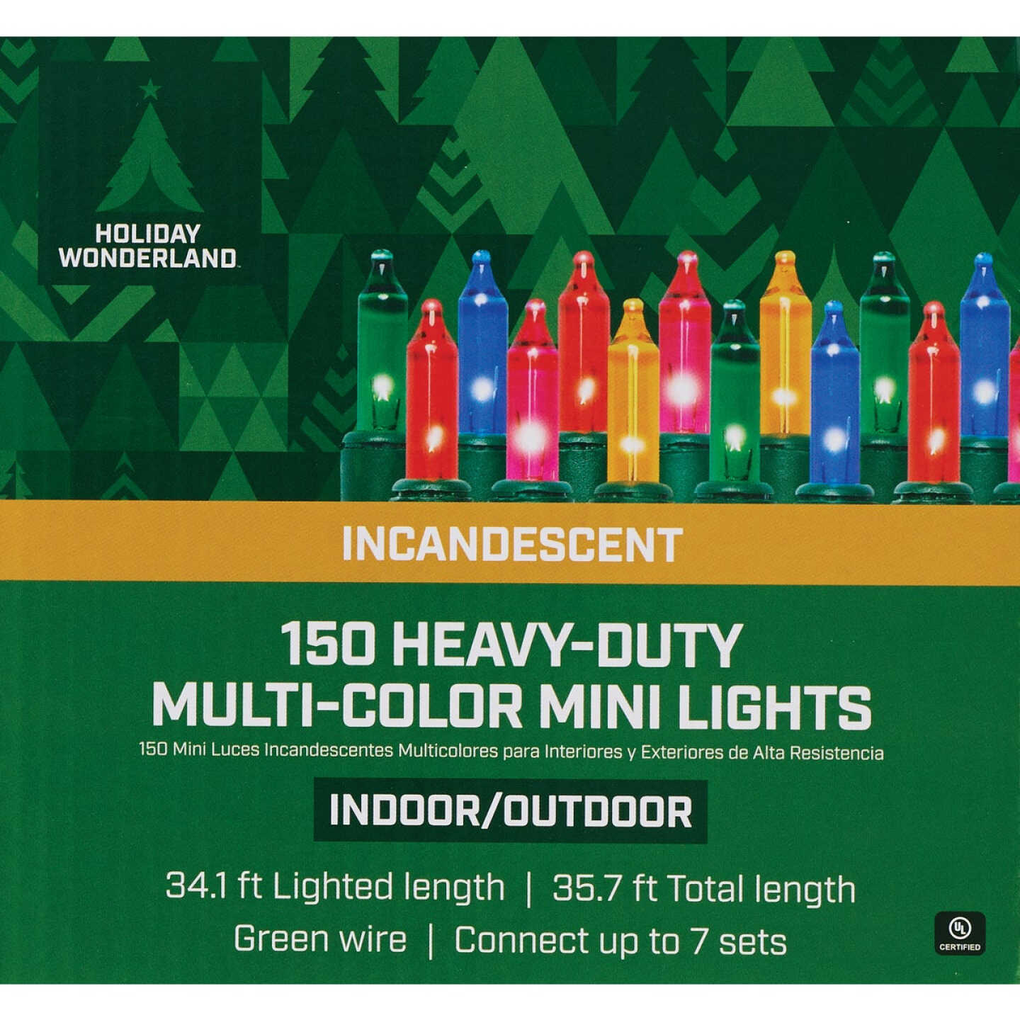 Home Impressions Multi 150-Bulb Heavy-Duty Mini Incandescent Light Set Image 2