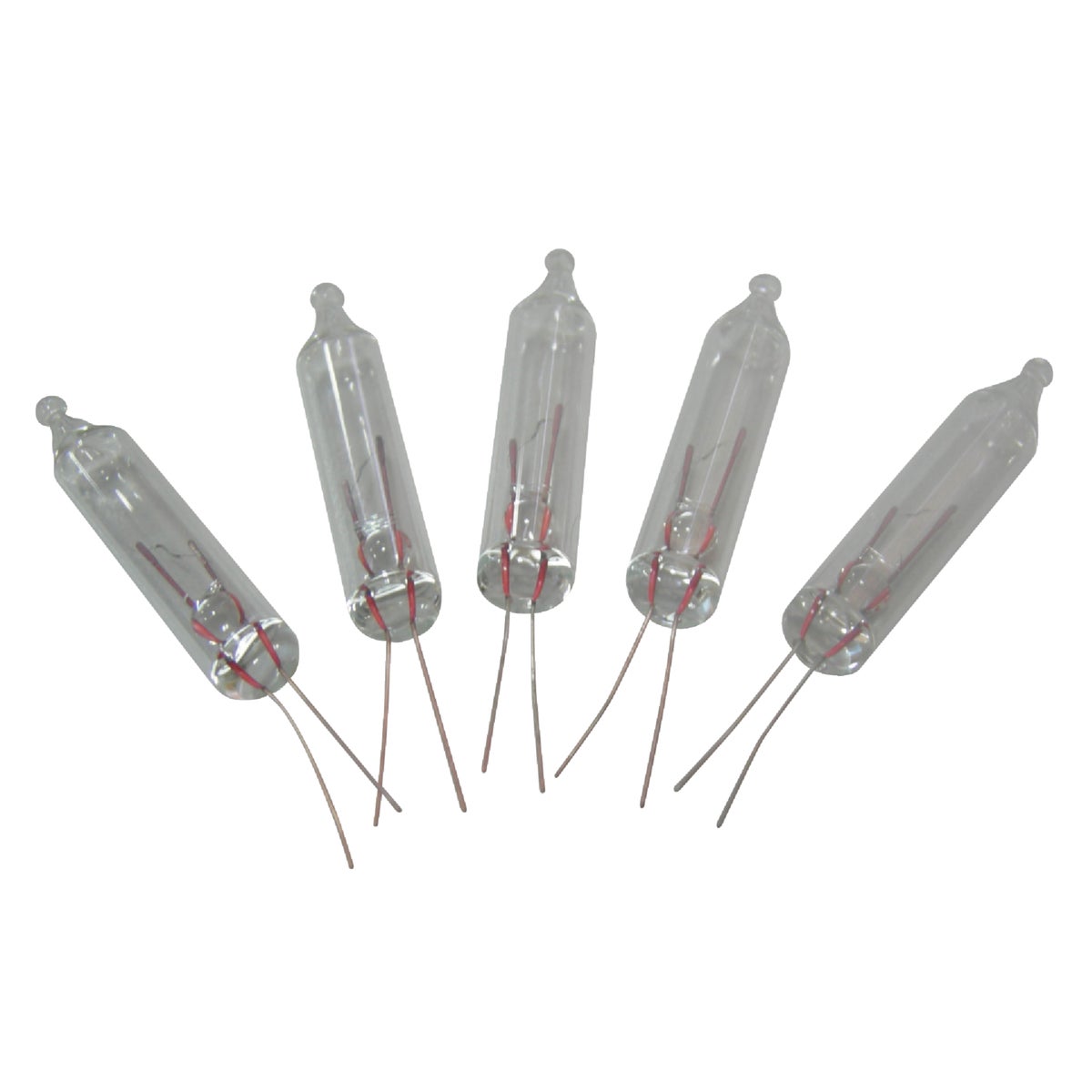 Home Impressions Heavy-Duty Mini Clear 2.5V Replacement Light Bulb (5-Pack)