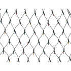 Home Impressions Blue 150-Bulb Mini Incandescent 4 Ft. x 6 Ft. Heavy-Duty Net Light Set Image 1