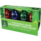 Home Impressions C9 Multi Twinkle 125V Replacement Light Bulb (4-Pack) Image 3